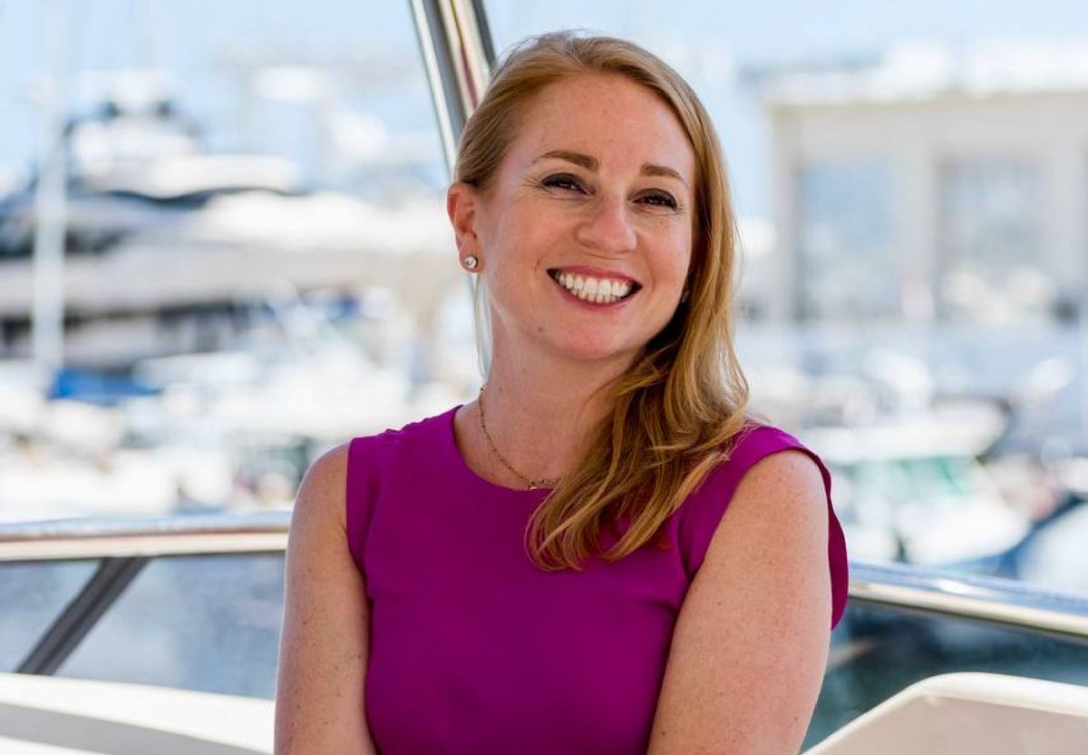 Michela Villa, founder of Villa Yachting.